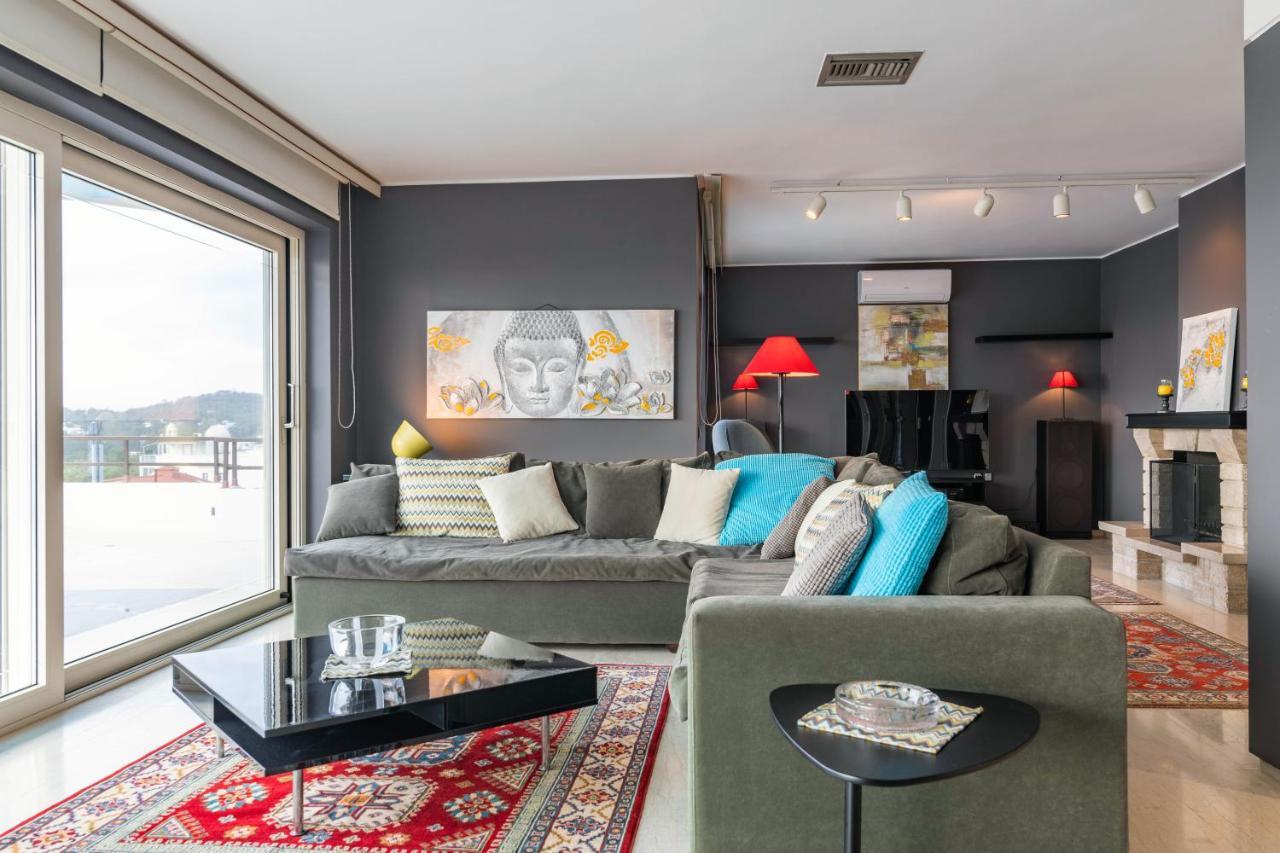 Sunlight House - Palatial Fully Equipped Apartment Near The Sea Athen Eksteriør bilde