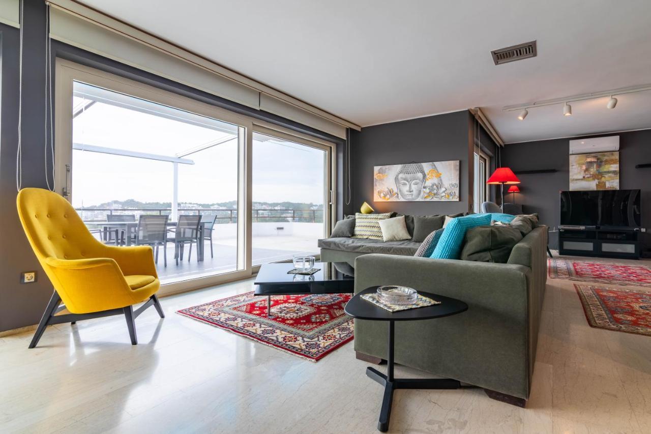 Sunlight House - Palatial Fully Equipped Apartment Near The Sea Athen Eksteriør bilde